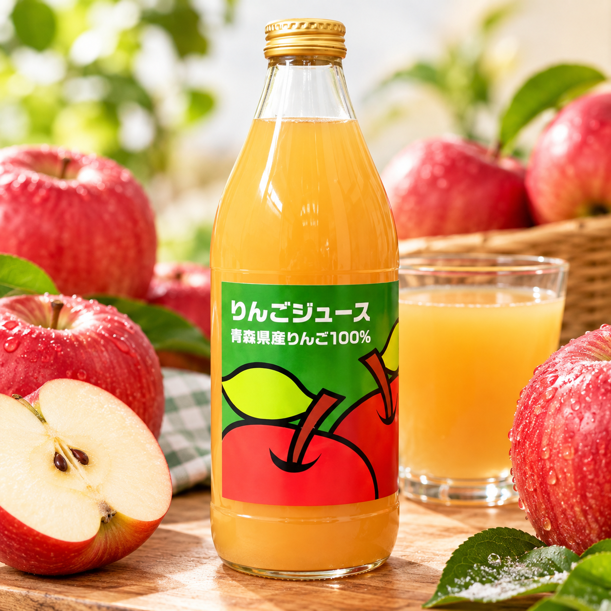 Japanese Apple Juice, 1 bottle (expires June 2027) – 派果易