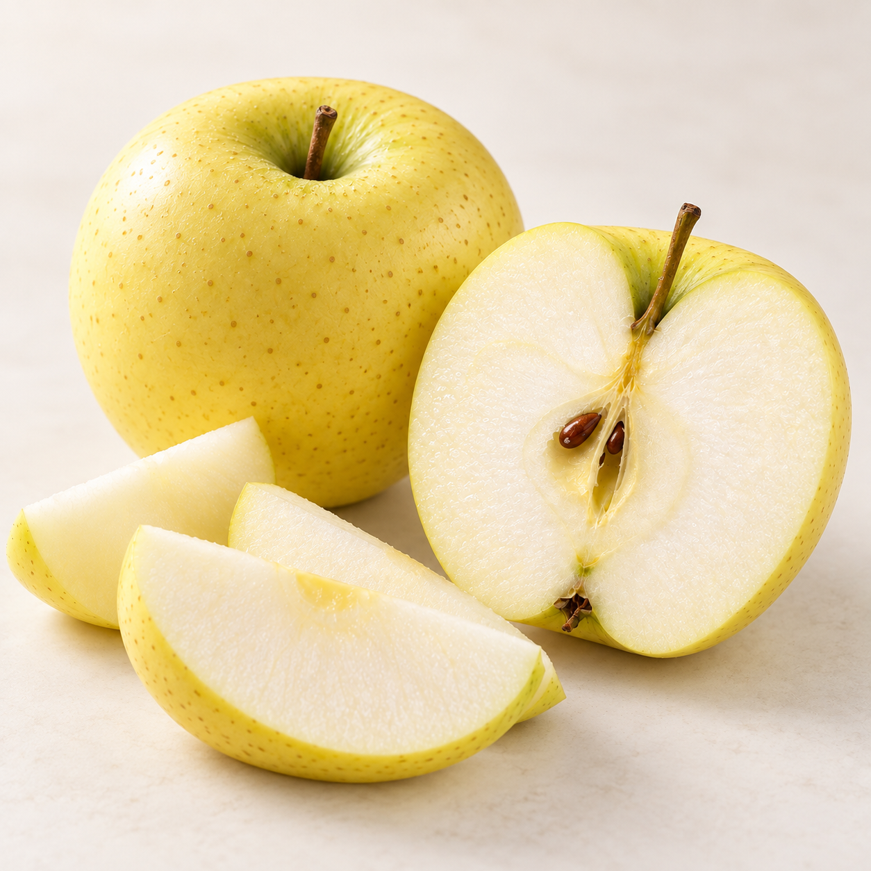Japanese Yellow Apple, 4 pcs