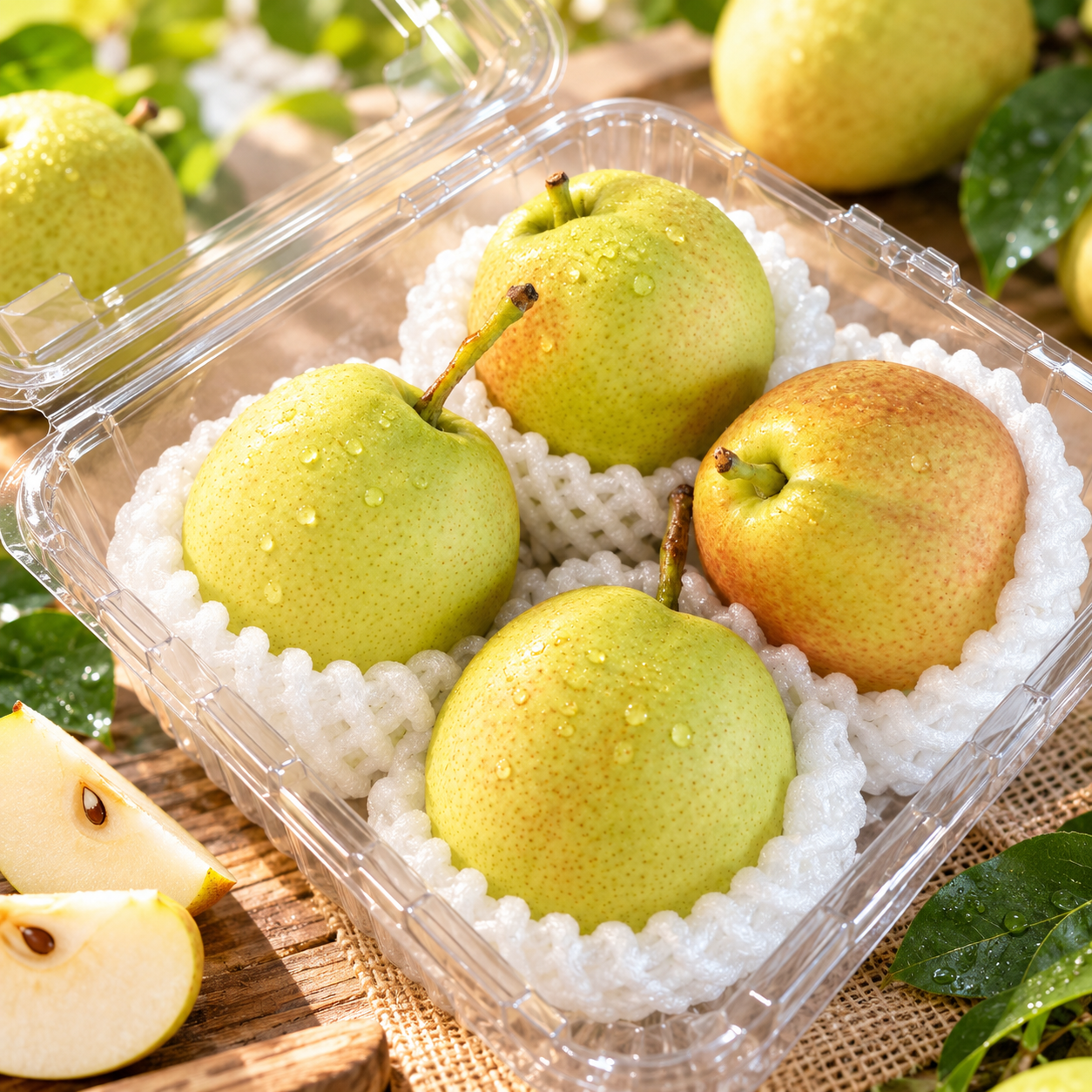 Chinese fragrant pears, 4 pieces