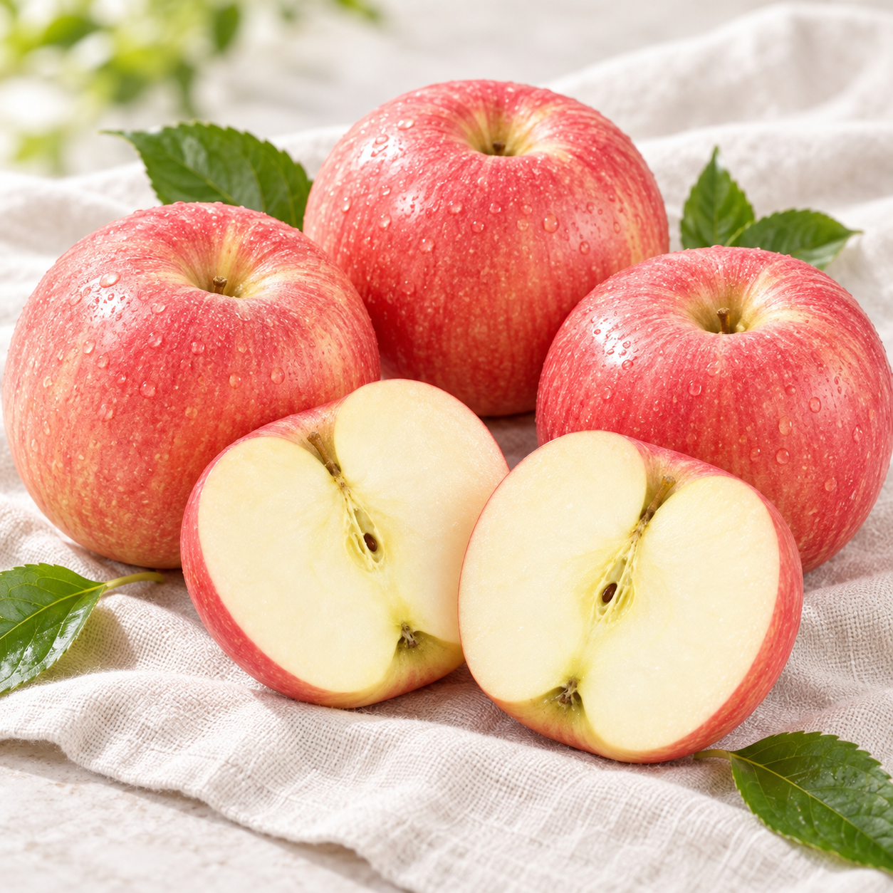 China Fuji Apples, 4 pcs