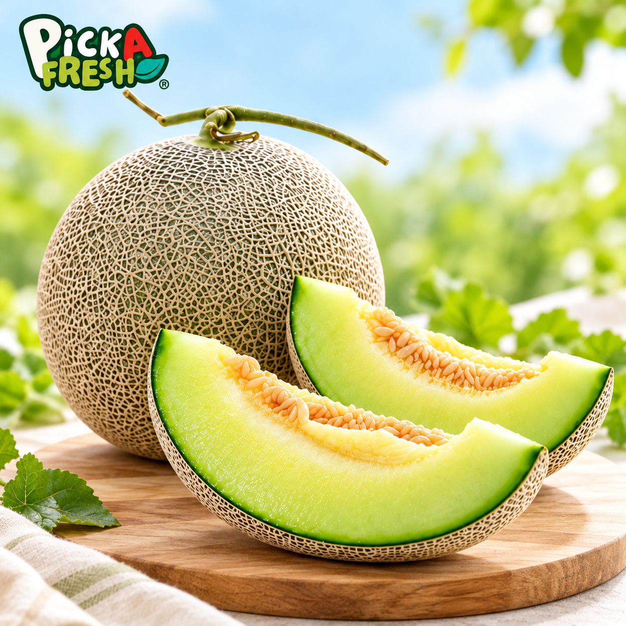 Chinese Sweet Melon 1 pc